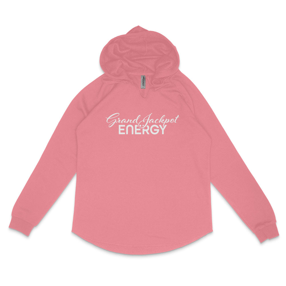 Grand Jackpot Energy Lightweight  Wash Hooded Sweatshirt
