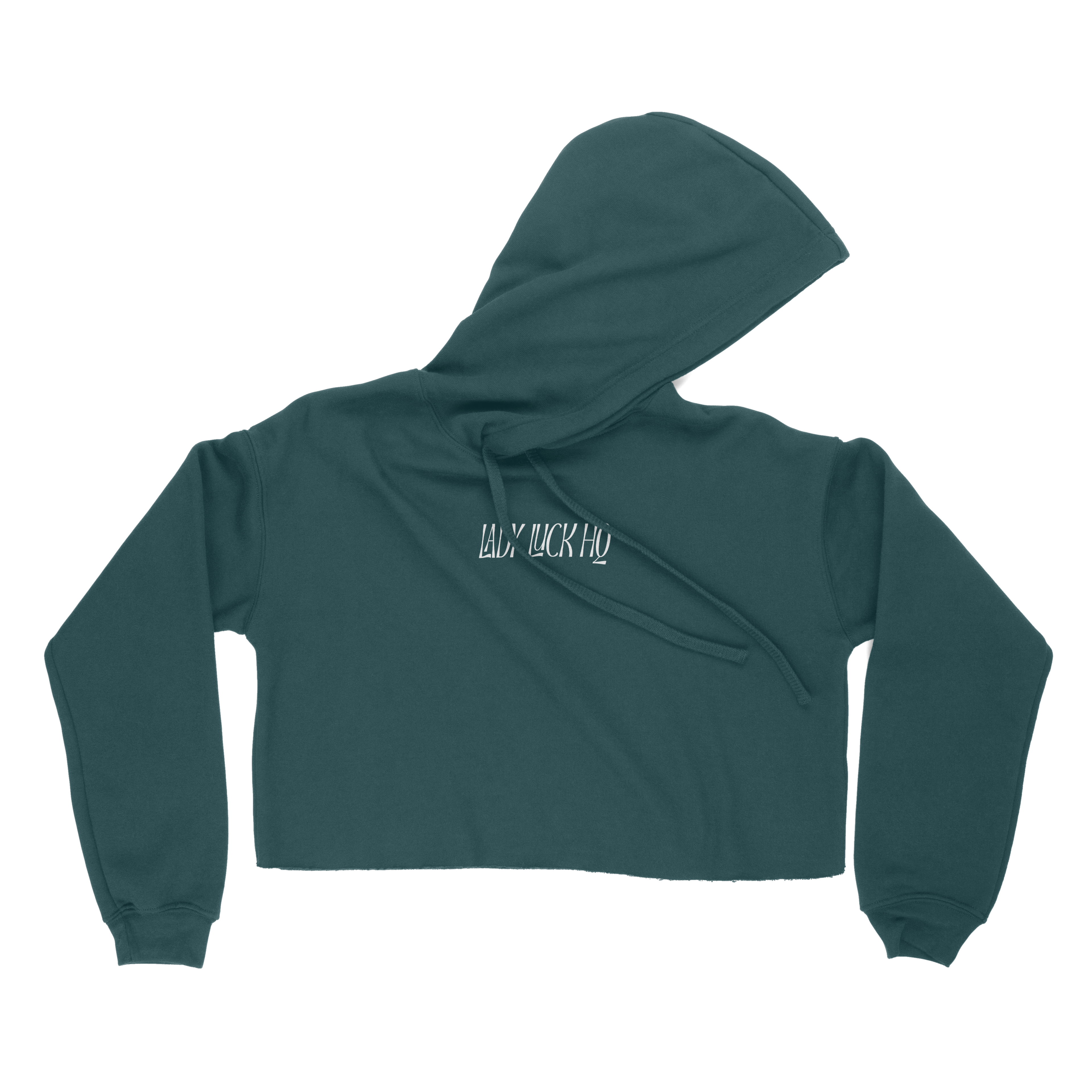 LLHQ Crop Hoodie