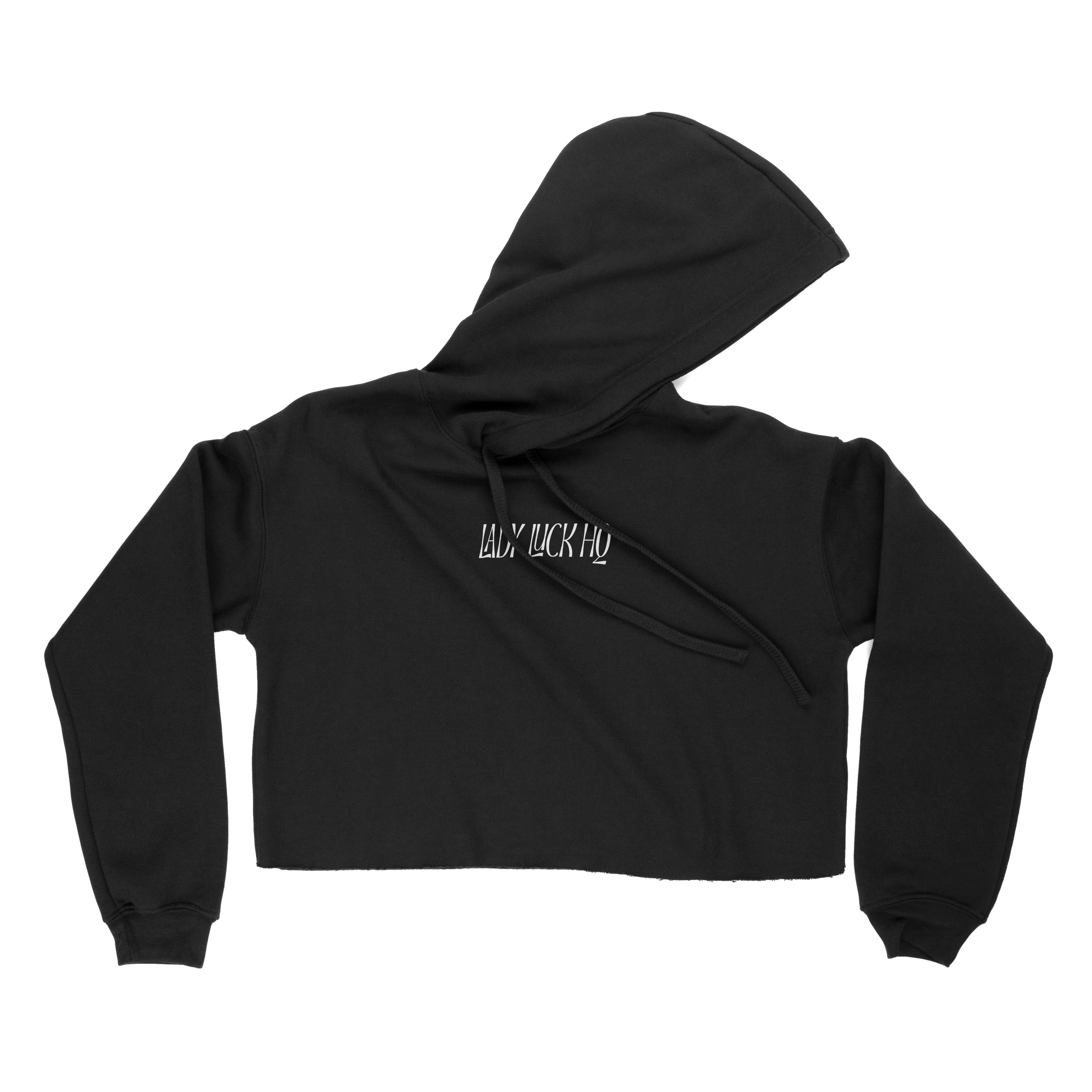 LLHQ Crop Hoodie