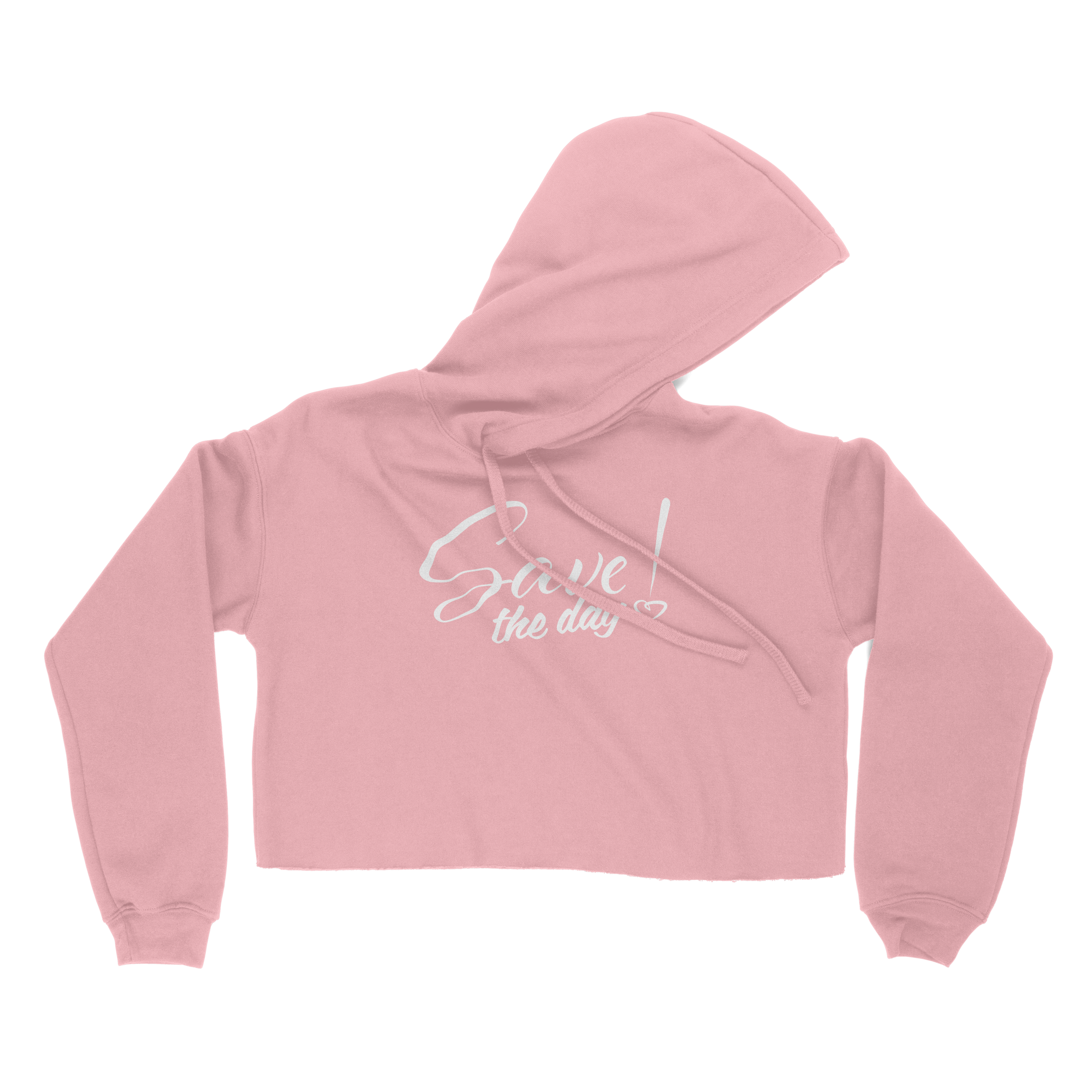 Save The Day Crop Hoodie