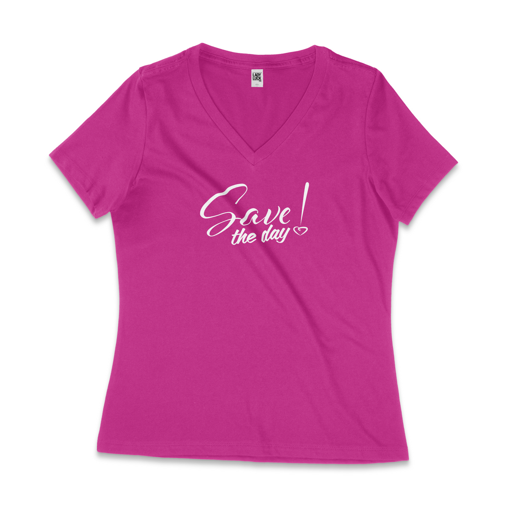 Save The Day V-Neck Tee