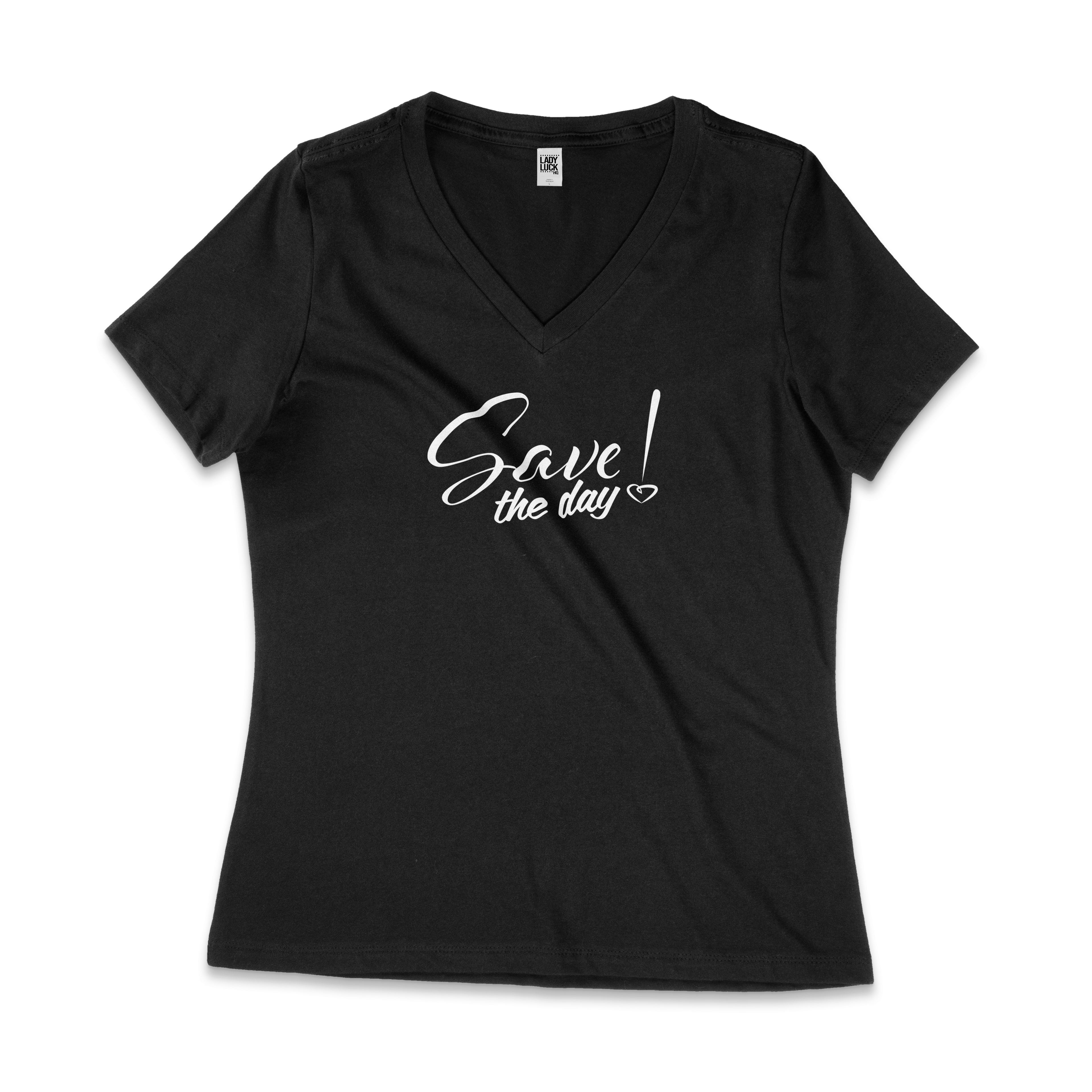 Save The Day V-Neck Tee